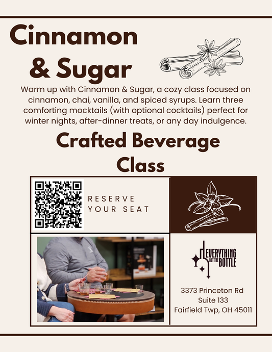 Cinnamon & Sugar Crafting Class - Sun Mar 22, 2026 - 6:45pm