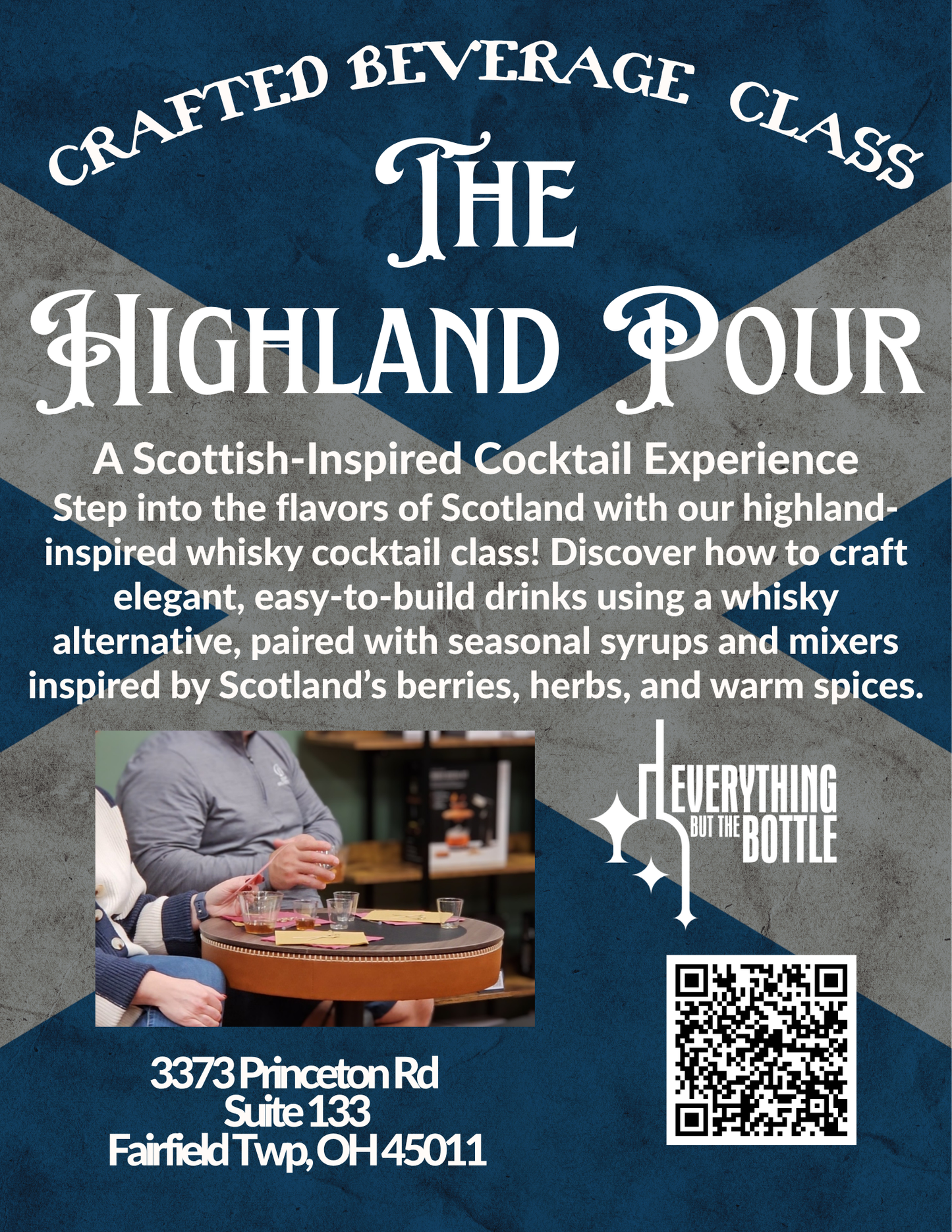 The Highland Pour Crafting Class - Saturday April 25, 2026 - 4:30pm