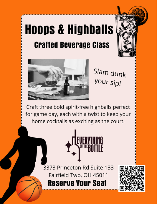 Hoops & Highballs Crafting Class - Fri Mar 27, 2026 - 6:45pm