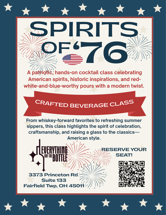 Spirits of '76 Crafting Class - Sunday June 28, 2026 - 6:45pm