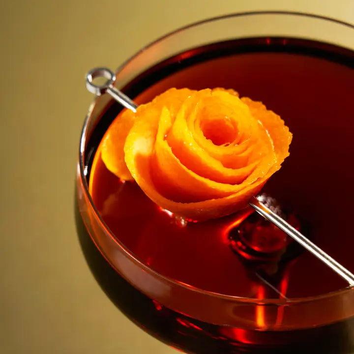 Harrison Reusable Stainless Steel Cocktail Picks - Viski - Set of 6