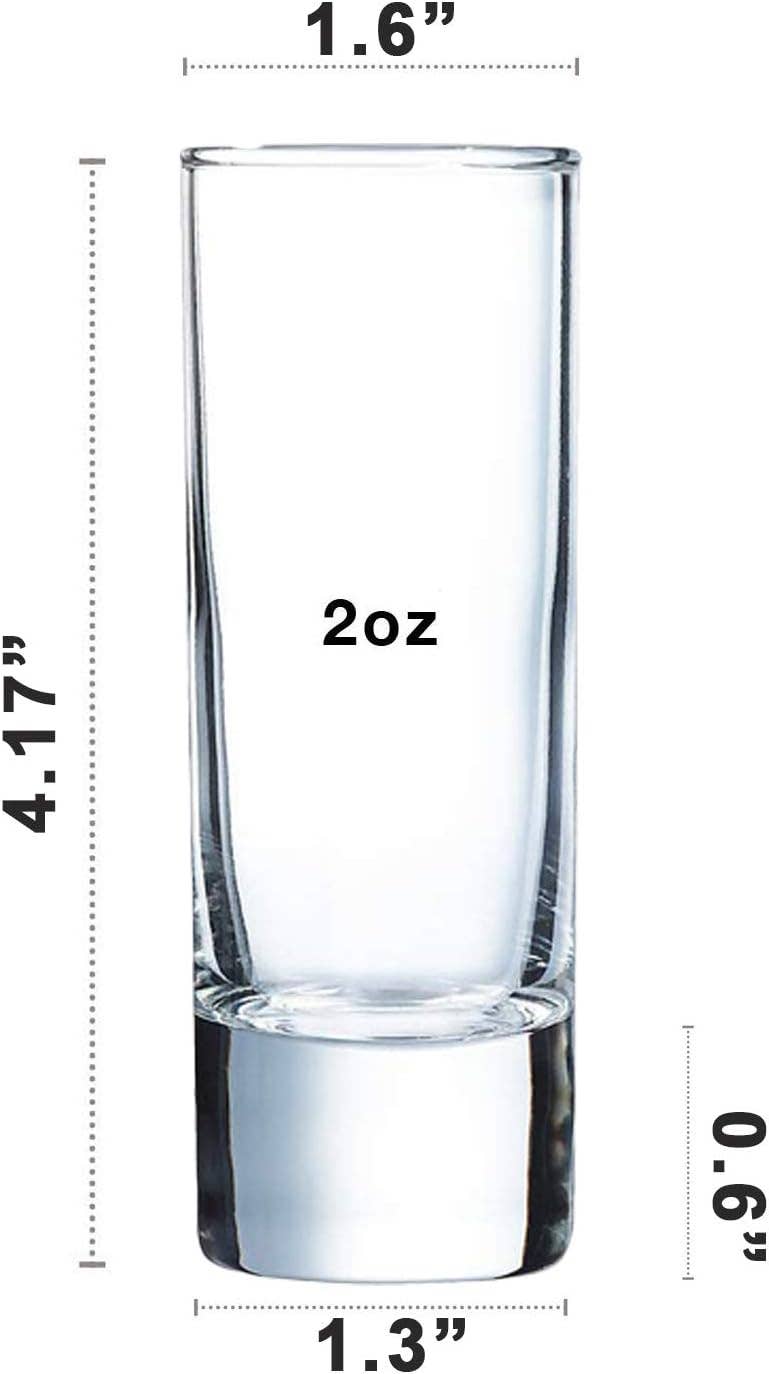 Tall Shot Glasses - Lemonsoda - 2oz