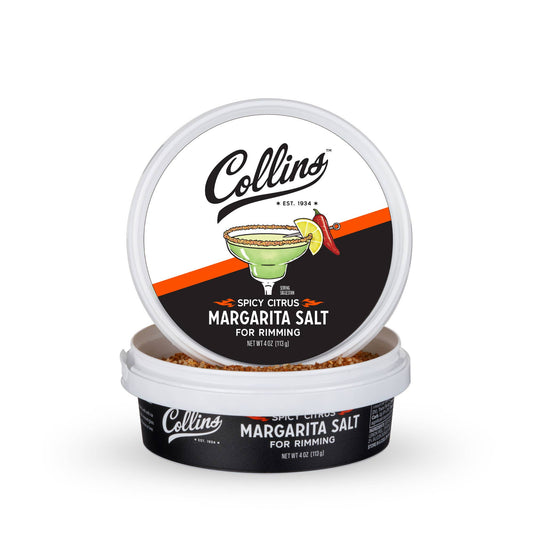 Spicy Citrus Glass Rimming Margarita Sea Salt - Collins - 4 oz