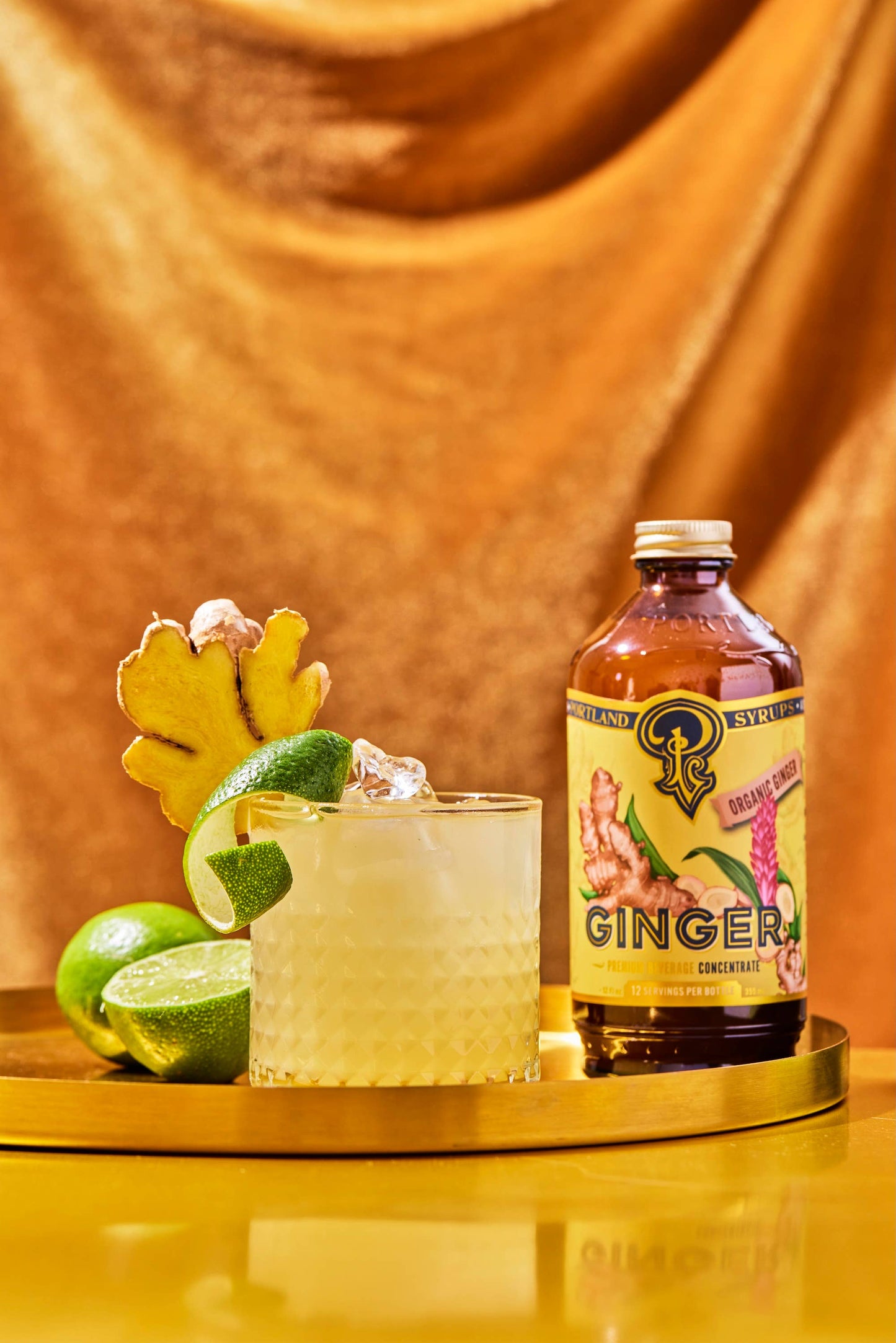 Ginger Syrup - Portland Syrups - 12oz