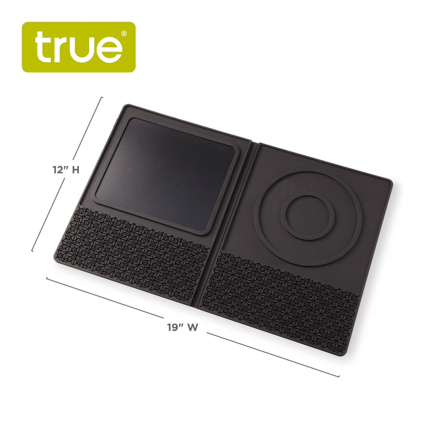 3in1 Multi Use Silicone Cocktail Bar Mat Prep Station - TRUE