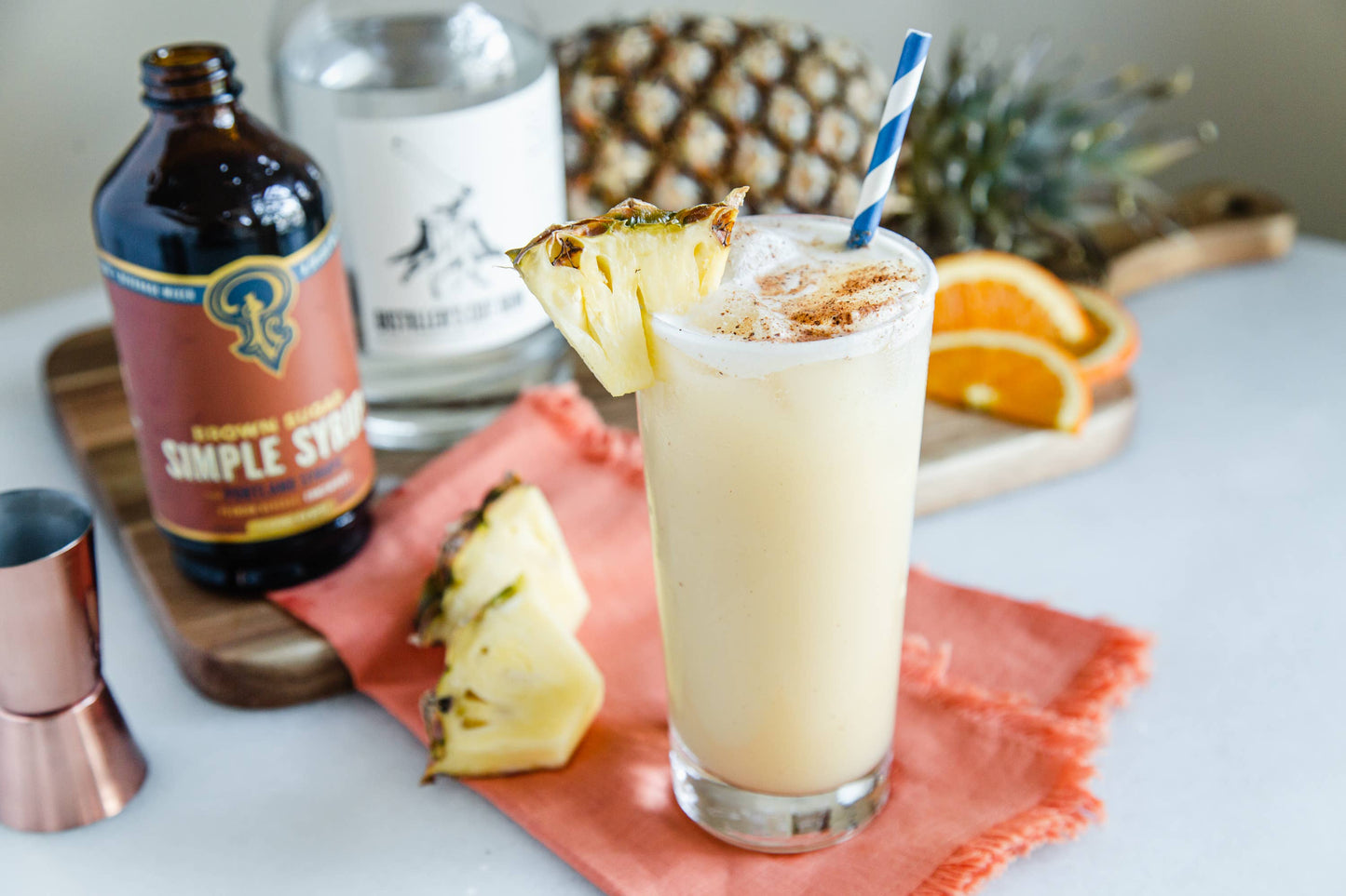 Brown Sugar Simple Syrup - Portland Syrups - 12 oz