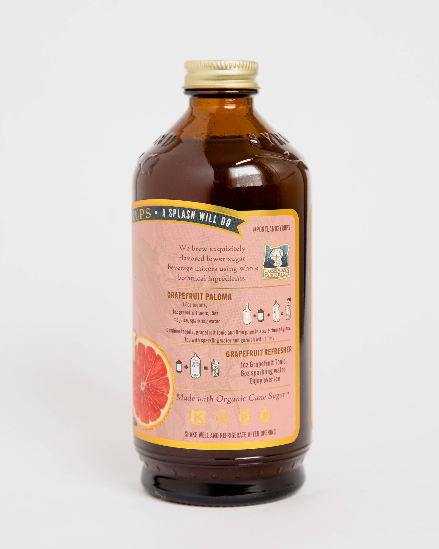 Grapefruit Tonic - Portland Syrups - 12oz