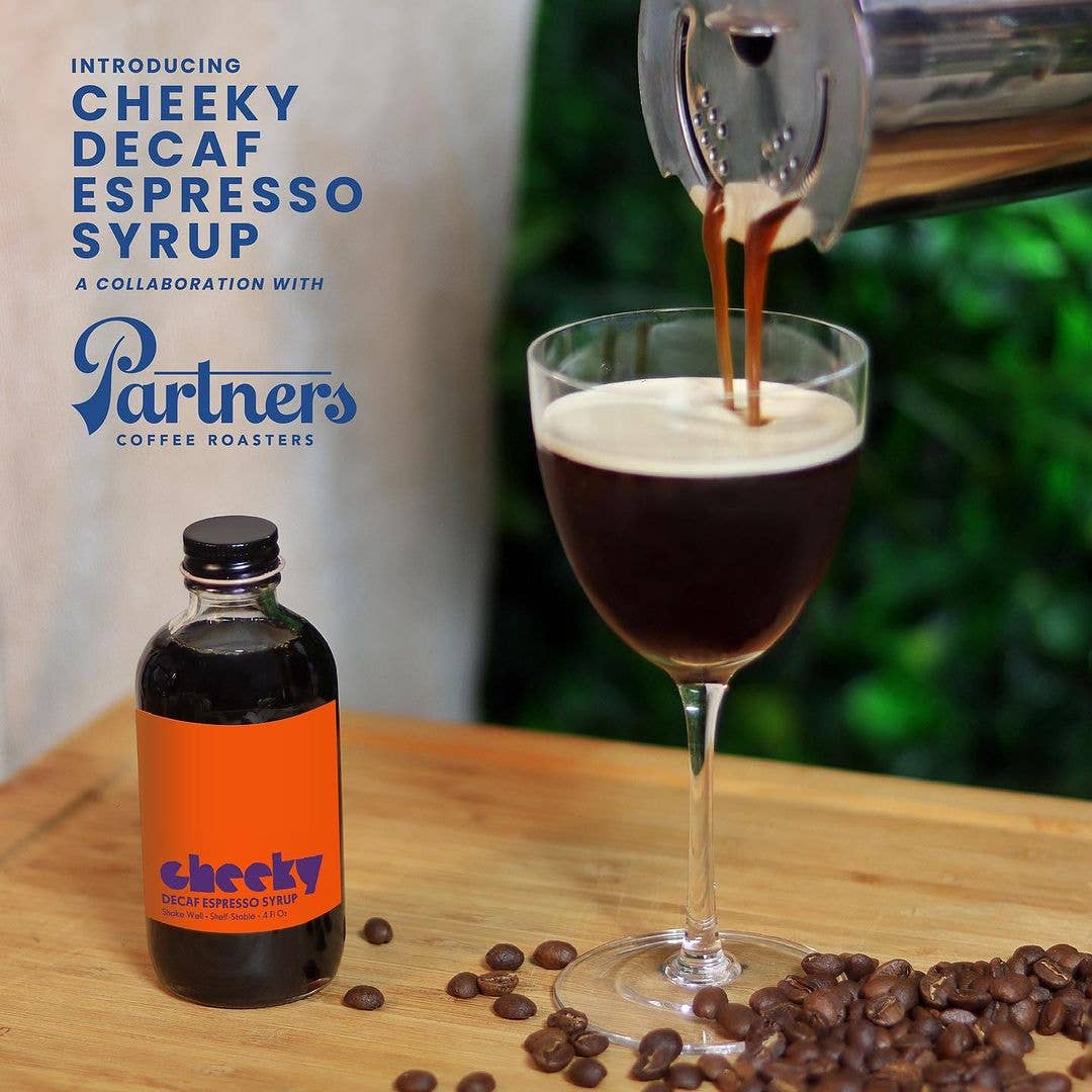Decaf Espresso Syrup - Cheeky Cocktails - 4oz
