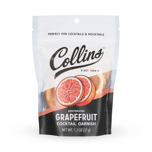 Dehydrated Grapefruit Cocktail Garnish - Collins - 1.3 oz
