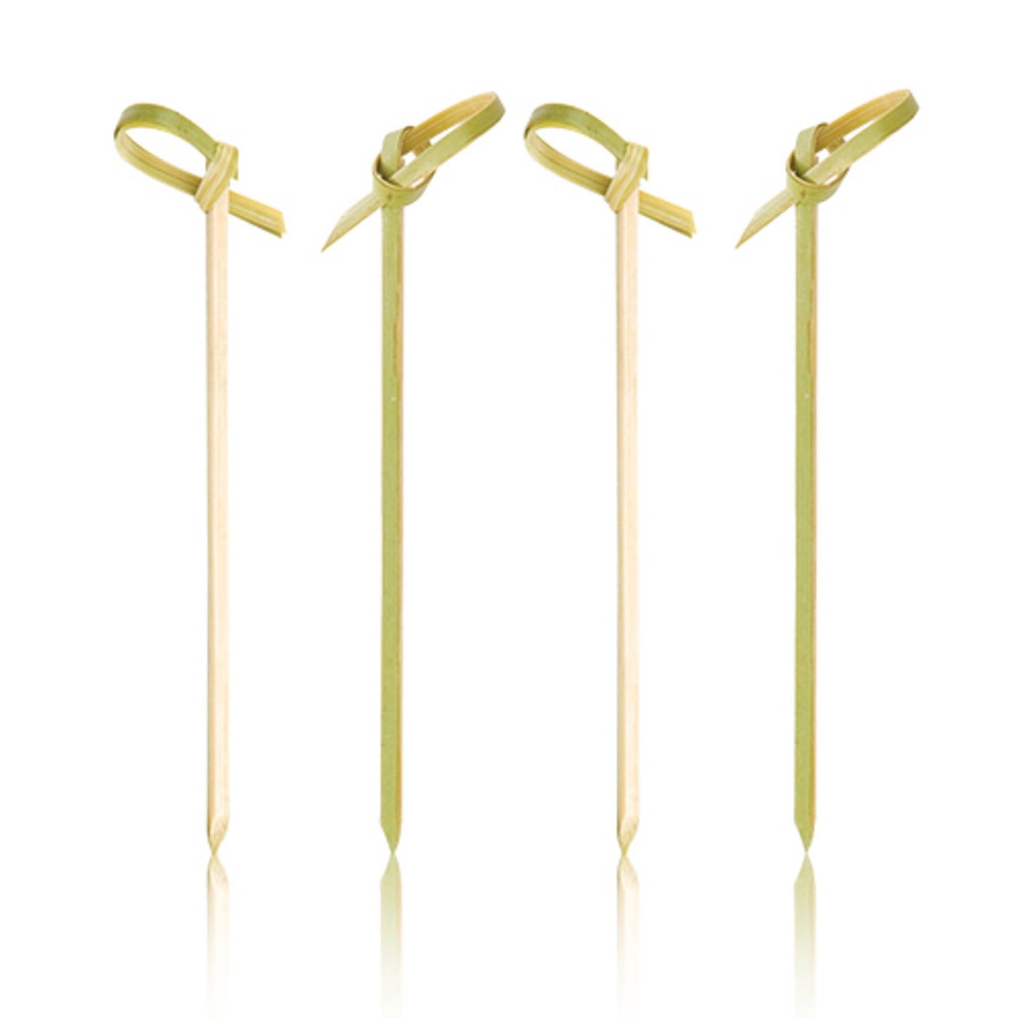 Party Disposable Knotted Bamboo Appetizer Picks - TRUE