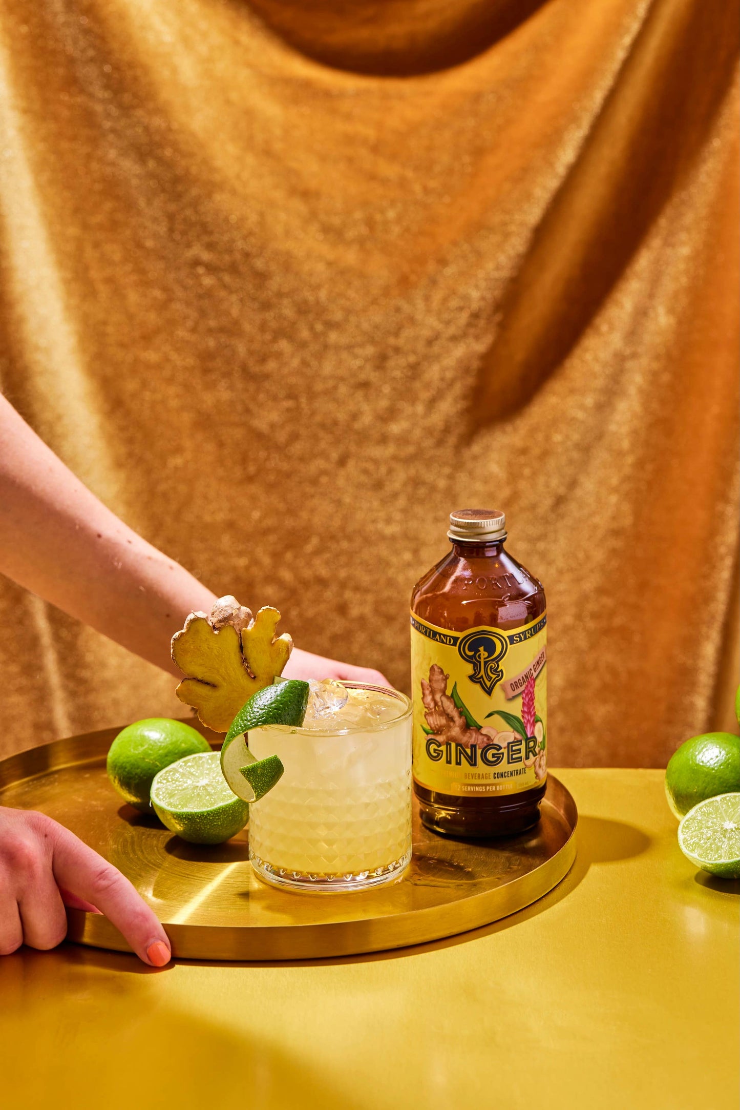 Ginger Syrup - Portland Syrups - 12oz