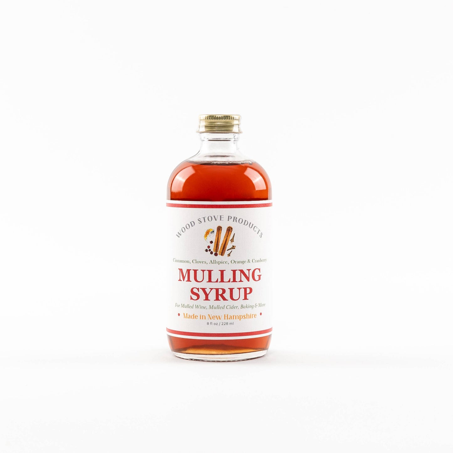 Mulling Syrup - Wood Stove Kitchen - 8 oz