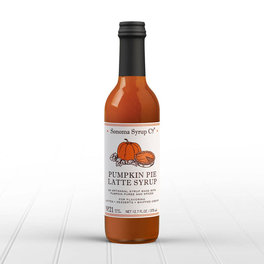 Pumpkin Pie Latte Syrup - Sonoma Syrup Co. - 12.7 oz