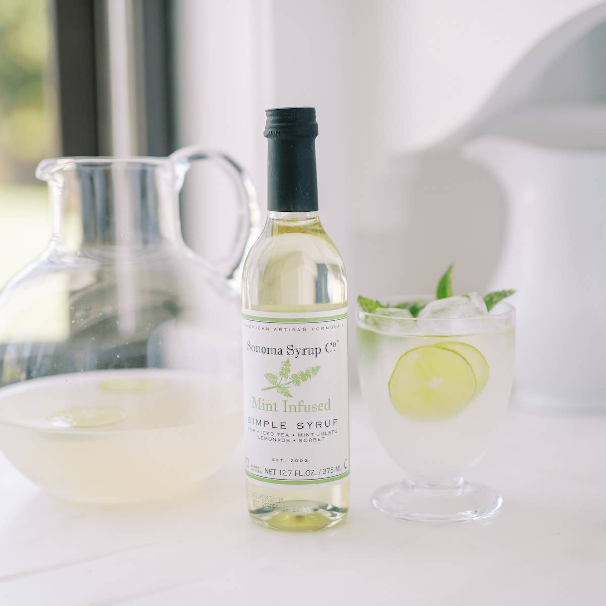Mint Infused Simple Syrup - Sonoma Syrup Co. - 12.7 oz