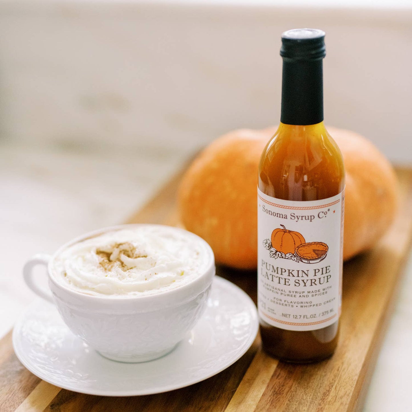 Pumpkin Pie Latte Syrup - Sonoma Syrup Co. - 12.7 oz