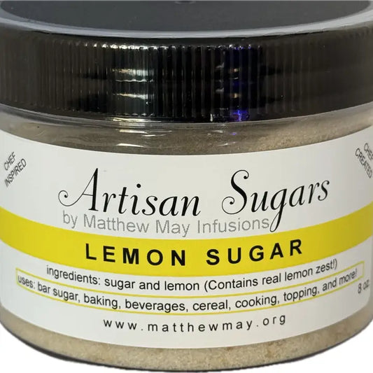 Lemon Sugar - Artisan Salts and More! - 1/2 Pound