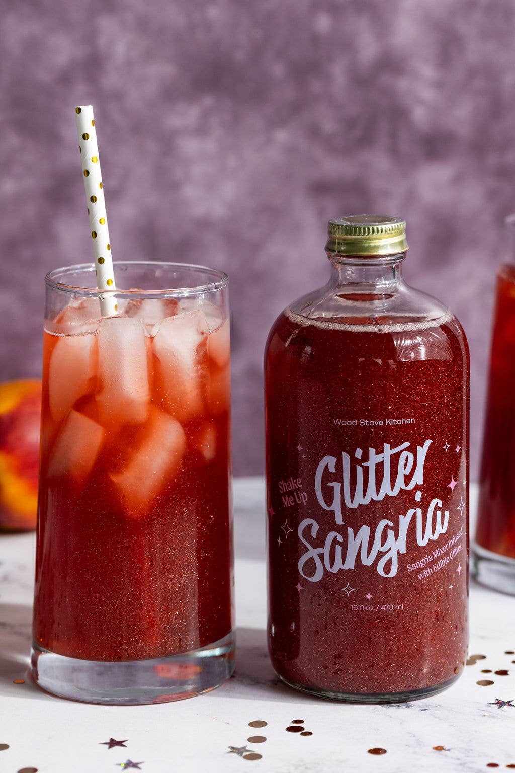 Glitter Sangria Cocktail Mix/Syrup - Wood Stove Kitchen