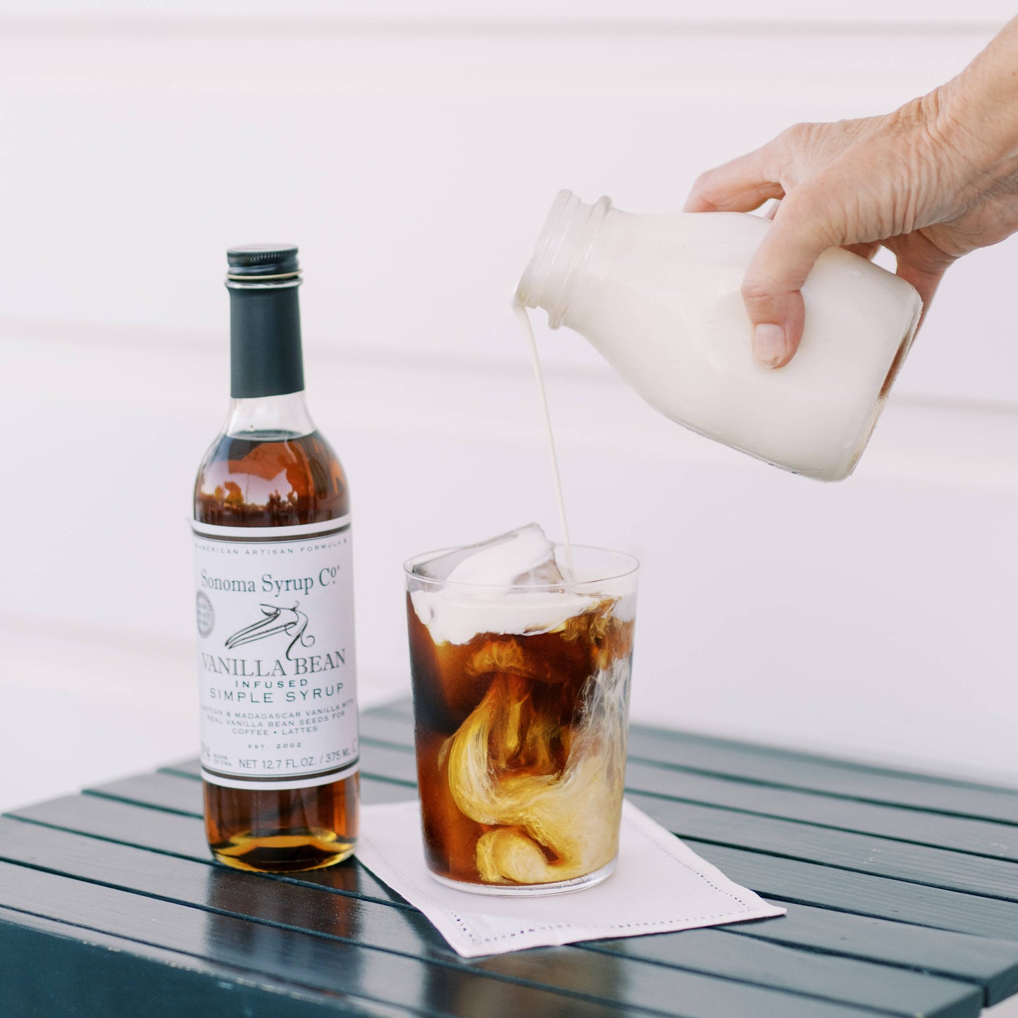 Vanilla Bean Infused Simple Syrup - Sonoma Syrup Co. - 12.7 oz