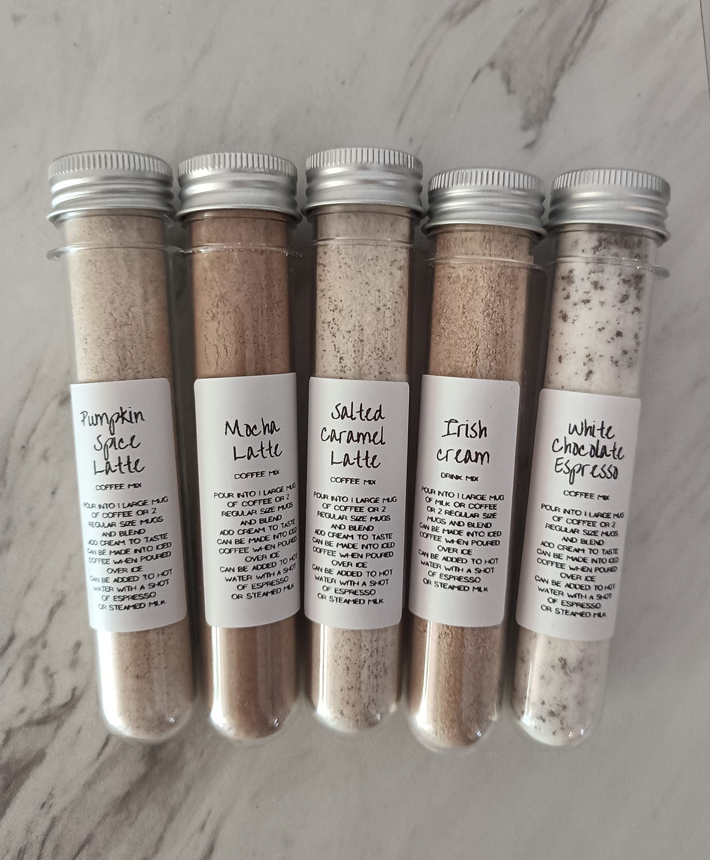 Coffee & Dessert Mix Shots - Mixology