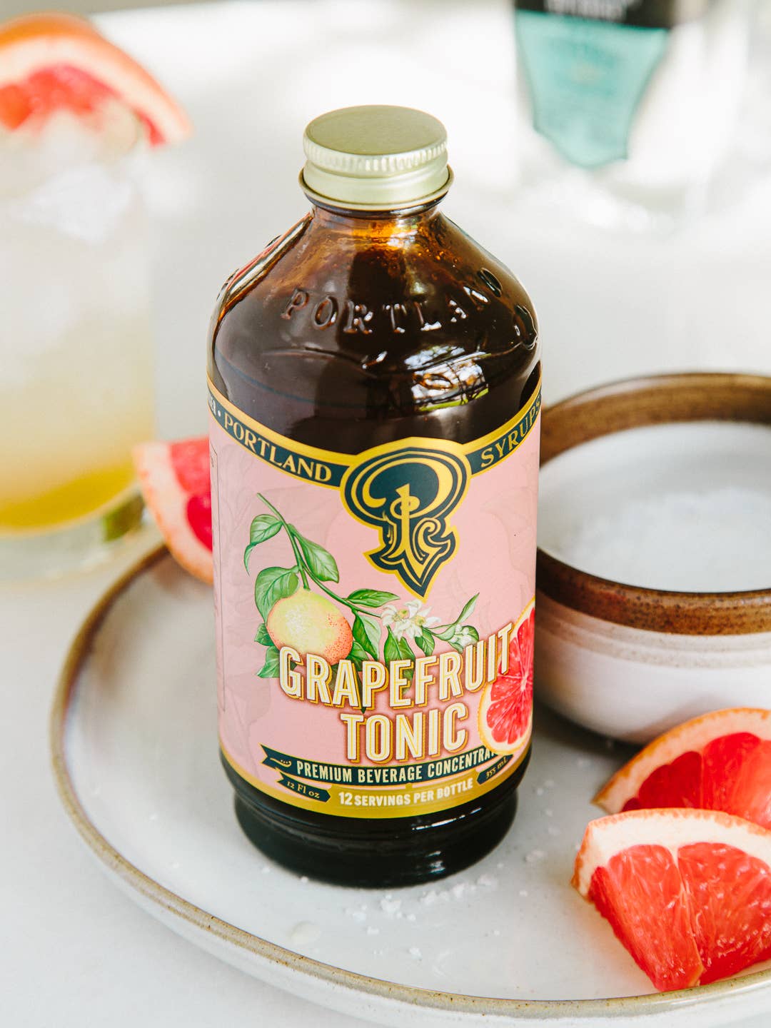 Grapefruit Tonic - Portland Syrups - 12oz