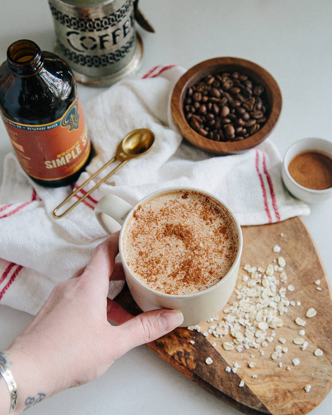 Brown Sugar Simple Syrup - Portland Syrups - 12 oz