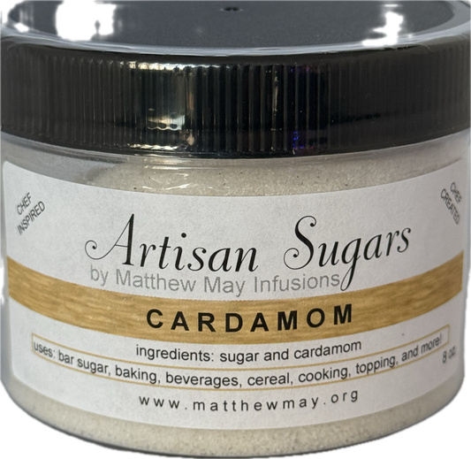Cardamom Sugar - Artisan Salts and More! - 1/2 Pound