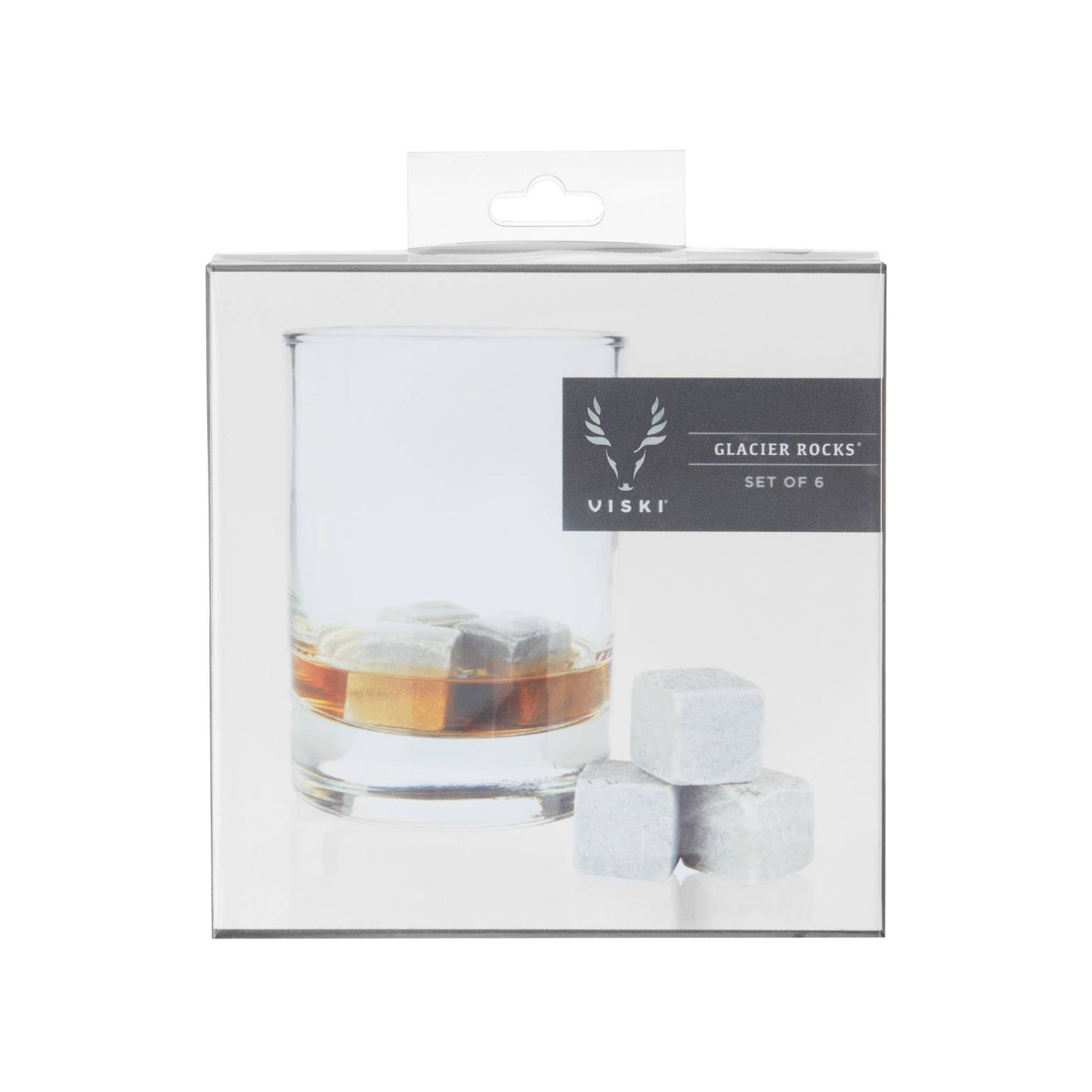 Glacier Rocks® Small Soapstone Whiskey Cubes - Viski - Set of 6