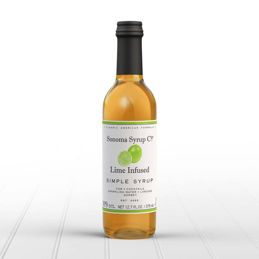 Lime Infused Simple Syrup - Sonoma Syrup Co. - 12.7 oz