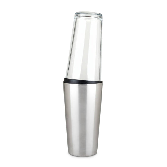 Barkeep Boston Shaker w Stainless Steel Tin and Mixing Glass - TRUE