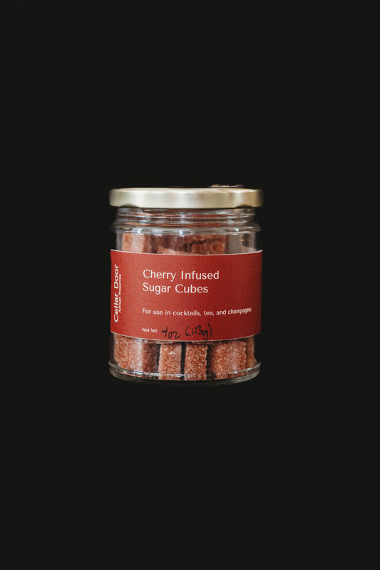 Cherry Infused Sugar Cubes - Cellar Door Preserves