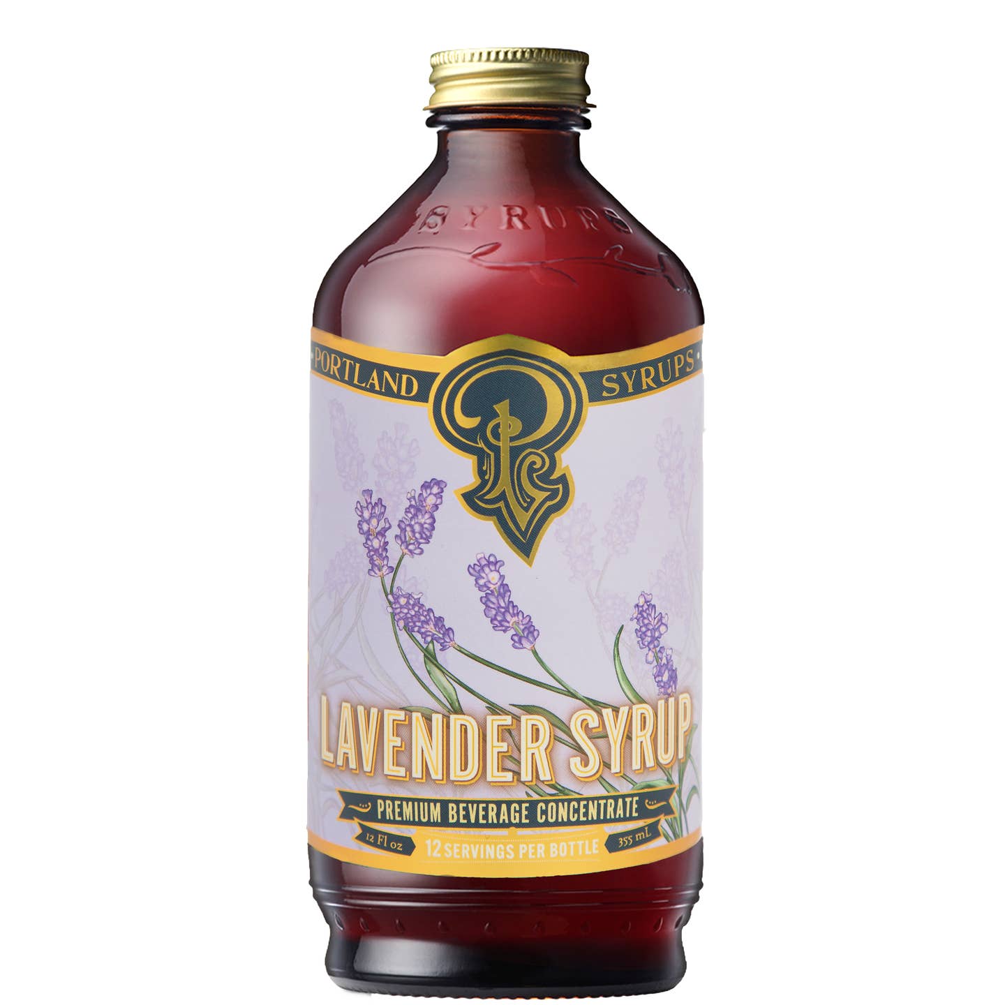 Lavender Syrup - Portland Syrups - 12oz